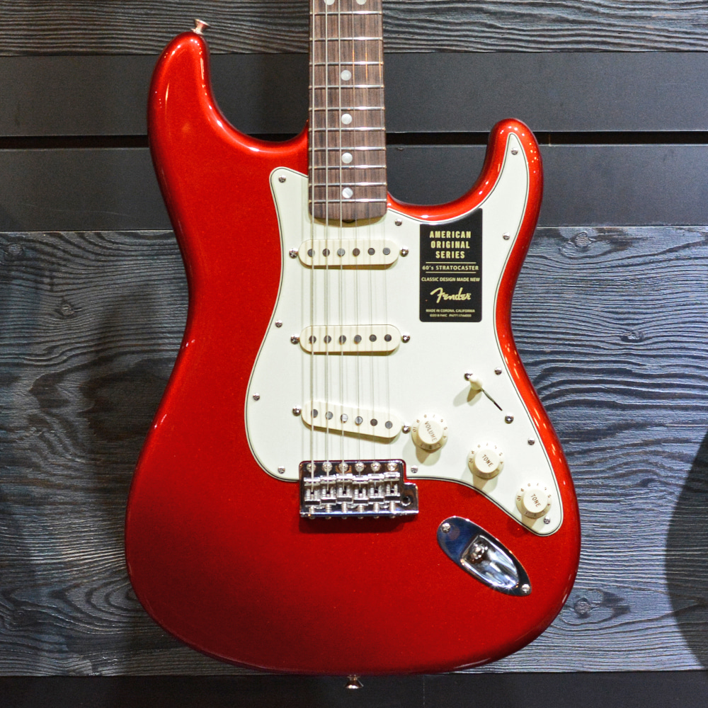 [중고] Fender USA American Original 60s Stratocaster Candy Apple Red MINT