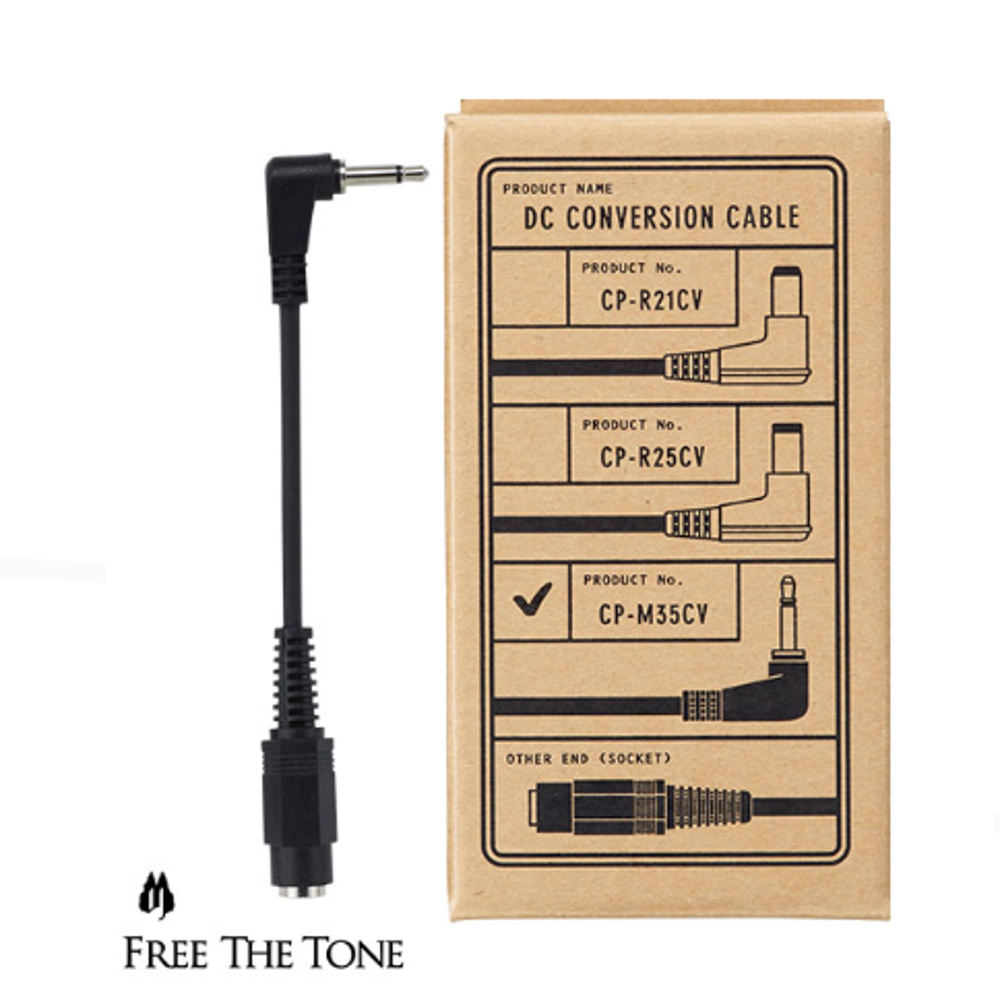 FreeTheTone CP-M35CV DC CONVERSION Cable - 타입, 극성 전환 케이블 - 핀잭(Mini)