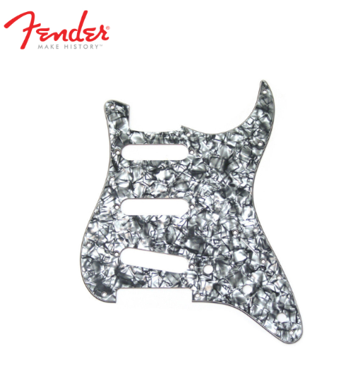 FENDER 11-HOLE 60S VINTAGE-STYLE STRATOCASTER SSS PICKGUARDS (4-PLY BLACK PEARL) 099-1341-000