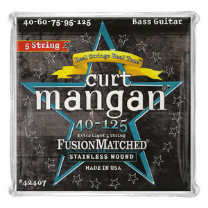CURT MANGAN - Stainless 40-125 Bass 5 Strings