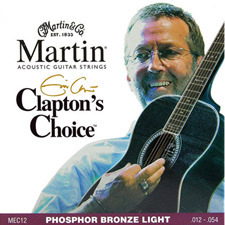 Martin Claptons Choice Phosphor Bronze Light (MEC12) 