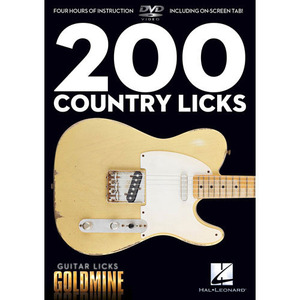 Hal Leonard - 200 Country Licks (DVD)