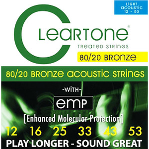 Cleartone - Acoustic Strings 80/20 Bronze 012 Gauge 