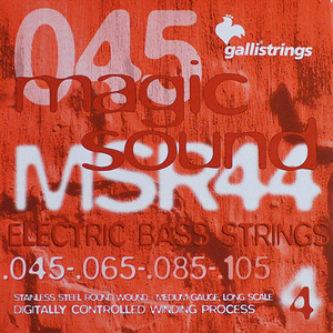 이테리 갈리 베이스 스트링 Galli String - MSR44 Medium - 4 strings (045-105)