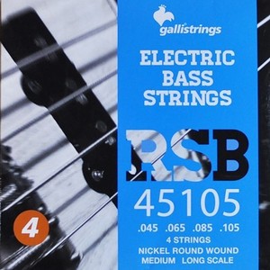 이테리 갈리 베이스 스트링 Galli String - RSB45105 - 4 strings (045-105)
