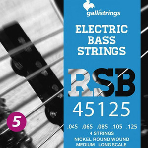 이테리 갈리 베이스 스트링 Galli String - RSB45125 - 5 strings (045-125)