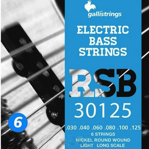 이테리 갈리 베이스 스트링 Galli String - RSB30125 - 6 strings (030-125)