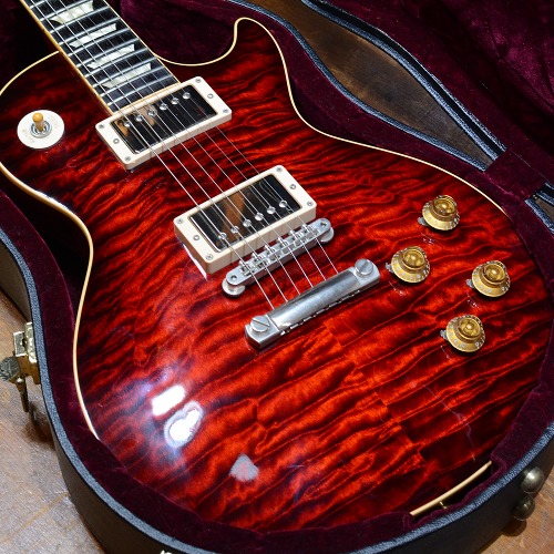 [중고] Gibson Custom Shop Les Paul Standard &#039;59 Reissue Quilt Maple Top Trans Red 2011&#039;